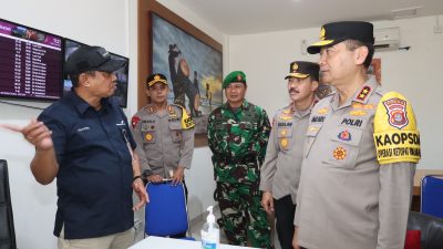 Kapolres Loteng Dampingi Kapolda NTB Cek Kesiapan Pos Terpadu Bizam