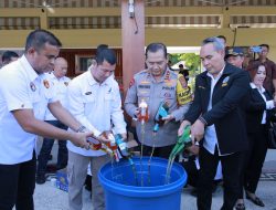 Ops Pekat 2024, Polda NTB Musnahkan Ribuan Gram Narkotika dan Ratusan Botol Miras