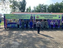 Amankan Perayaan Idul Fitri 1445 H, Polres Sumbawa Dirikan 2 Pos Pam Dan 1 Pos Yan