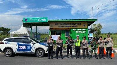 Polres Loteng Dirikan Lima Pos Polisi Amankan Arus Mudik dan Libur Lebaran