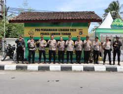 Kapolres Loteng Dampingi Tim Was Ops Tinjau Pos Pengamanan Di Praya