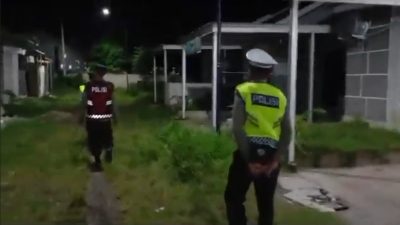 Prioritas Patroli, Polsek Pemenang Cek Perumahan Yang Di Tinggal Mudik
