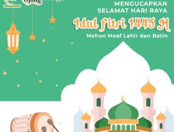 Keluarga Besar CV Fajar Tiga Putra Mengucapkan Selamat Hari Raya Idul Fitri 1445 H/ 2024 M