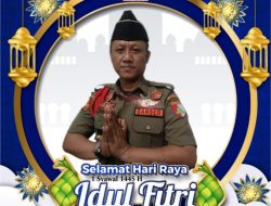Ali Subchan Dan Jajaran SATKORCAB BANSER Jakarta Selatan Mengucapkan Selamat Hari Raya Idul Fitri 1445 H