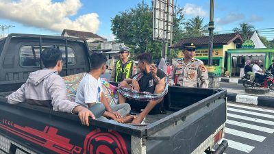 Polres Loteng Himbau Masyarakat Tidak Pakai Mobil Bak Terbuka Rayakan Libur Lebaran