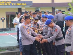 Kapolres Lombok Utara Gelar Halal Bihalal Usai Lebaran Idul Fitri