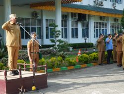 Dalam Apel Gabungan Pj Bupati Langkat Sampaikan 2 Pesan Penting Kepada Seluruh ASN Pemkab Langkat