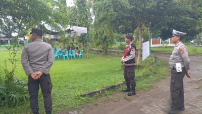 Polsek Pemenang Lakukan Pengamanan Giat MTQ