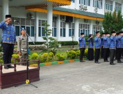 Asisten Administrasi Umum Pimpin Upacara Hari Otonomi Daerah XXVII Tahun 2024 Pemkab Langkat 