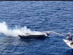 Satpolair Polres Lotara, Evakuasi Korban Kecelakaan Laut di Perairan Gili Trawangan