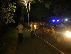 Antisipasi Kejahatan, Polsek Labuhan Badas Gelar Patroli Blue Light