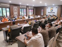 Danrem 162/WB Hadiri Rapat Koordinasi Lintas Sektoral Pengamanan Mudik Idul Fitri 1445 H