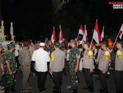Pastikan Kondusifitas Wilayah, Danrem 162/WB Bersama Forkopimda NTB Gelar Patroli Bersama