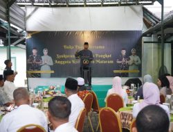 Danrem 162/WB Hadiri Acara Syukuran dan Buka Puasa Bersama Dengan Insan Media