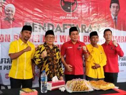 Sah, Pasangan Mo-Rafiq (Mofiq) Daftar ke DPC PDIP Sumbawa