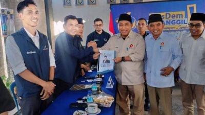 Daftar ke Nasdem, DPC Partai Gerindra Daftarkan Dua Kader “Ansori dan LBS”