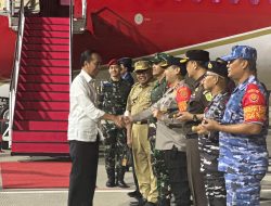 Kapolda NTB Sambut Kunjungan Kerja Presiden RI Beserta Rombongan