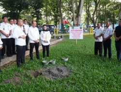 Pj Bupati Langkat Faisal Hasrimy Start Bangun Ruang Terbuka Hijau di 10 Kecamatan se-Kabupaten Langkat 