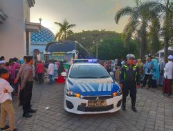 Polres Loteng Kawal dan Amankan Keberangkatan Calon Jamaah Haji Loteng