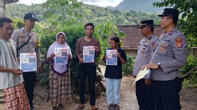 Cegah TPPO, Polsek Ropang Door To Door Lakukan Sosialisasi