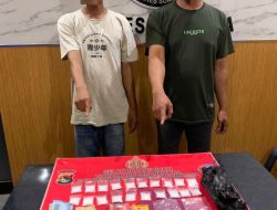 Ratusan Gram Diamankan, Sat Resnarkoba Polres Sumbawa Ciduk 2 Pelaku