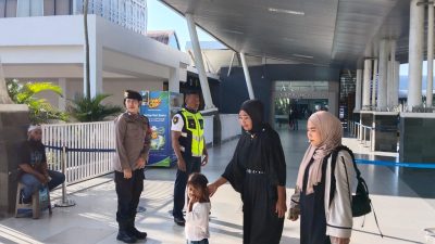 Polres Loteng Perketat Pengamanan Di Bandara Bizam Jelang WWF Ke-10