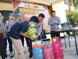 Oplos LPG 3 Kg, Polres Kobi Tangkap 1 Orang Pelaku