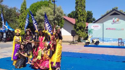 SMAN 3 Sumbawa Ujuk Pentas Seni Di Ajang Yamaha Fazzio Youth Project