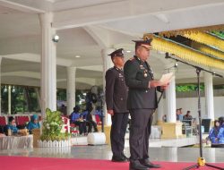 Kapolres Langkat Pimpin Upacara Memperingati Hari Kebangkitan Nasional ke 116 Tahun 2024 Kabupaten Langkat