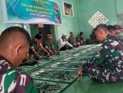Kodim Loteng Gelar Doa Bersama Peringati HUT Ke-67 Kodam IX/Udayana