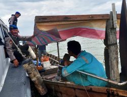 Cegah Narkoba dan Barang Selundupan Masuk Ke Langkat, Sat Polairud Polres Langkat Laksanakan Patroli