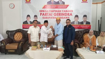 Pilkada Sumbawa 2024, Jarot Nostalgia di Partai Gerindra