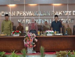 Sekda Amril Wakili Pj Bupati Langkat Bacakan Pertanggungjawaban Bupati di DPRD
