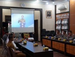 Sekda Langkat Amril Ikuti Zoom Meeting Peluncuran Digitalisasi Layanan Perizinan Penyelenggaraan Event