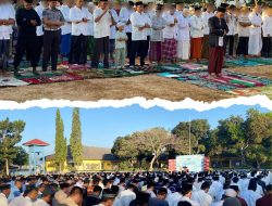 Sholat Idul Adha 1445 H Bersama Warga Binaan, Ini Pesan Kalapas Sumbawa