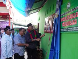 Resmikan SDIT Nurul Fadillah Desa Perdamaian, Pj.Bupati Langkat Berharap SDIT Ada Disetiap Desa