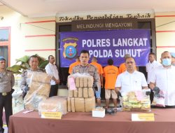 Polres Langkat Tangkap 66 Tersangka dari 57 Kasus Narkoba Selama Mei 2024