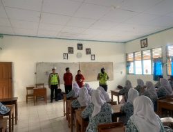 Sat Lantas Polres Bima Kota Laksanakan Sosialisasi Kamseltibcarlantas dan SIM Keliling