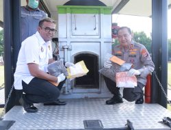 Polda NTB Musnahkan Sabu 710,417 gram, Ekstasi 139 butir, Ganja 4 Kg