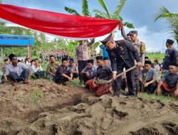 Wakapolres Lombok Tengah Pimpin Upacara Pemakaman Jenazah Anggota