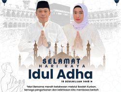Keluarga Besar Lapas Kelas IIA Sumbawa Besar Mengucapkan Selamat Hari Raya Idul Adha 1445/ 2024 M