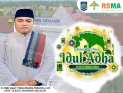 Keluarga Besar RSMA Mengucapakan Selamat Hari Raya Idul Adha 1445 H / 2024