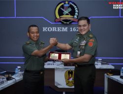 Pimpinan TNI di NTB Sambut Kunker SSDN PPRA Lemhanas di Makorem 162/WB