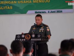 Danrem 162/WB Buka RAT Koperasi Kartika Wira Bhakti Tutup Buku 2023
