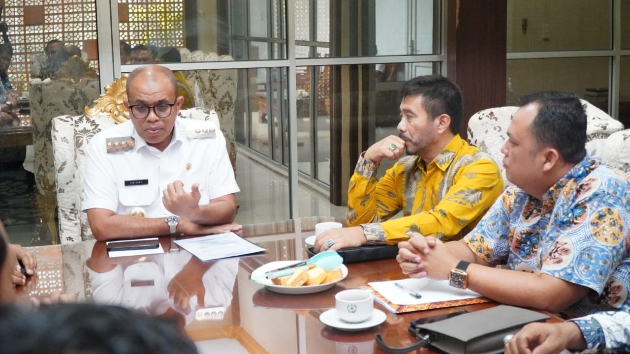 Pj. Bupati Langkat Faisal Hasrimy Terima Kunjungan PERADI Binjai-Langkat, Siap Hadiri Pelantikan Pengurus