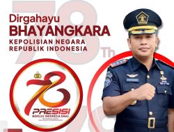Keluarga Besar Lapas Kelas IIA Sumbawa Mengucapkan Dirgahayu Bhayangkara ke 78