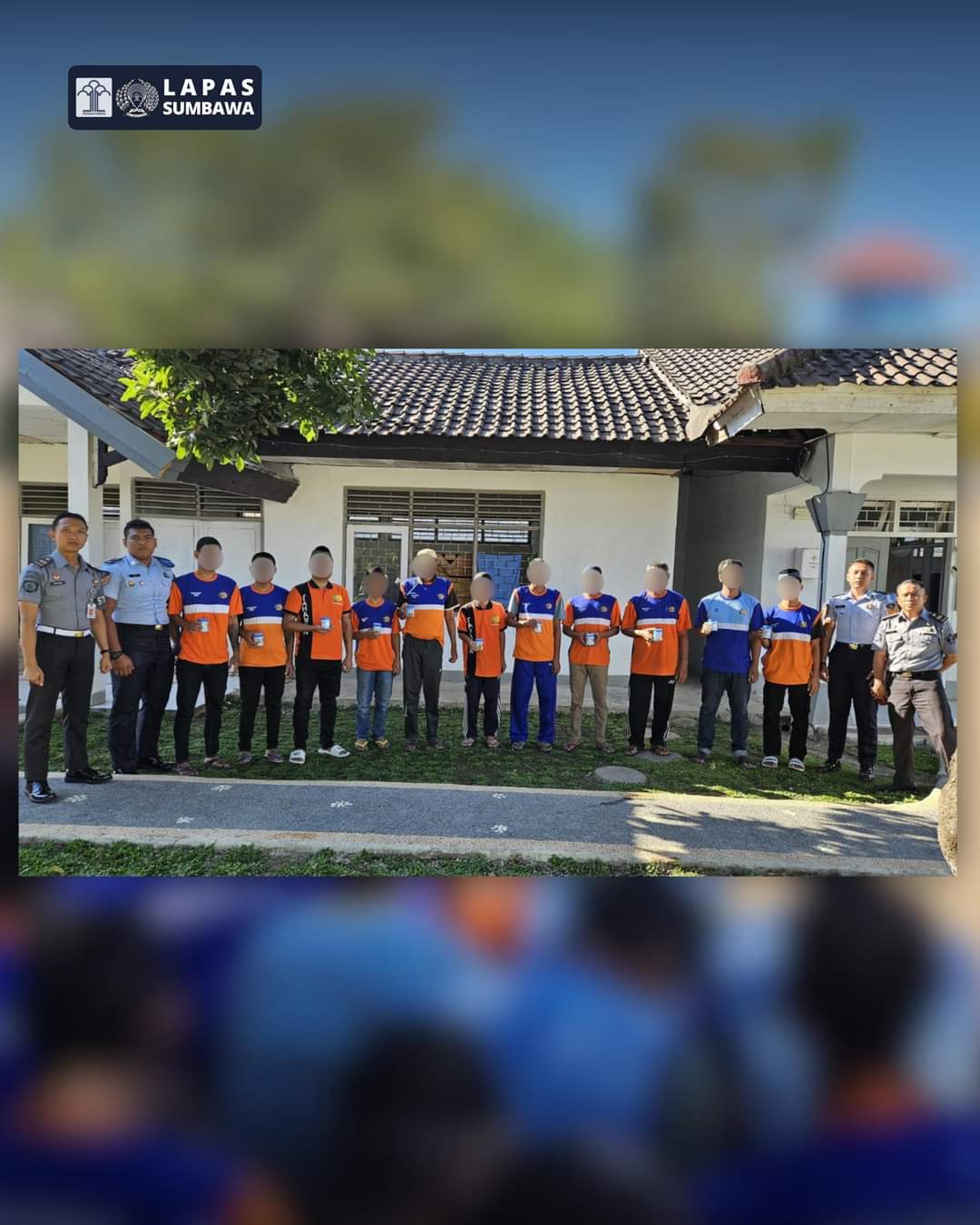 Edukasi Bahaya Narkoba, Lapas Sumbawa Tes Urin Warga Binaan