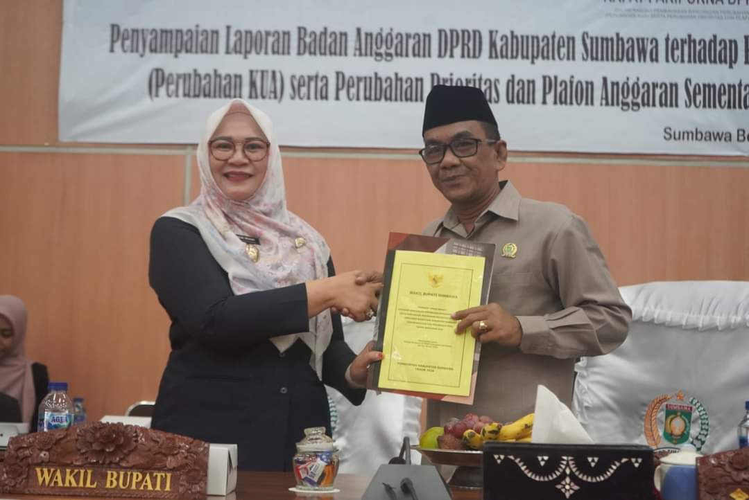 DPRD Sumbawa Gelar Paripurna Perubahan KUA dan PPAS tahun 2024