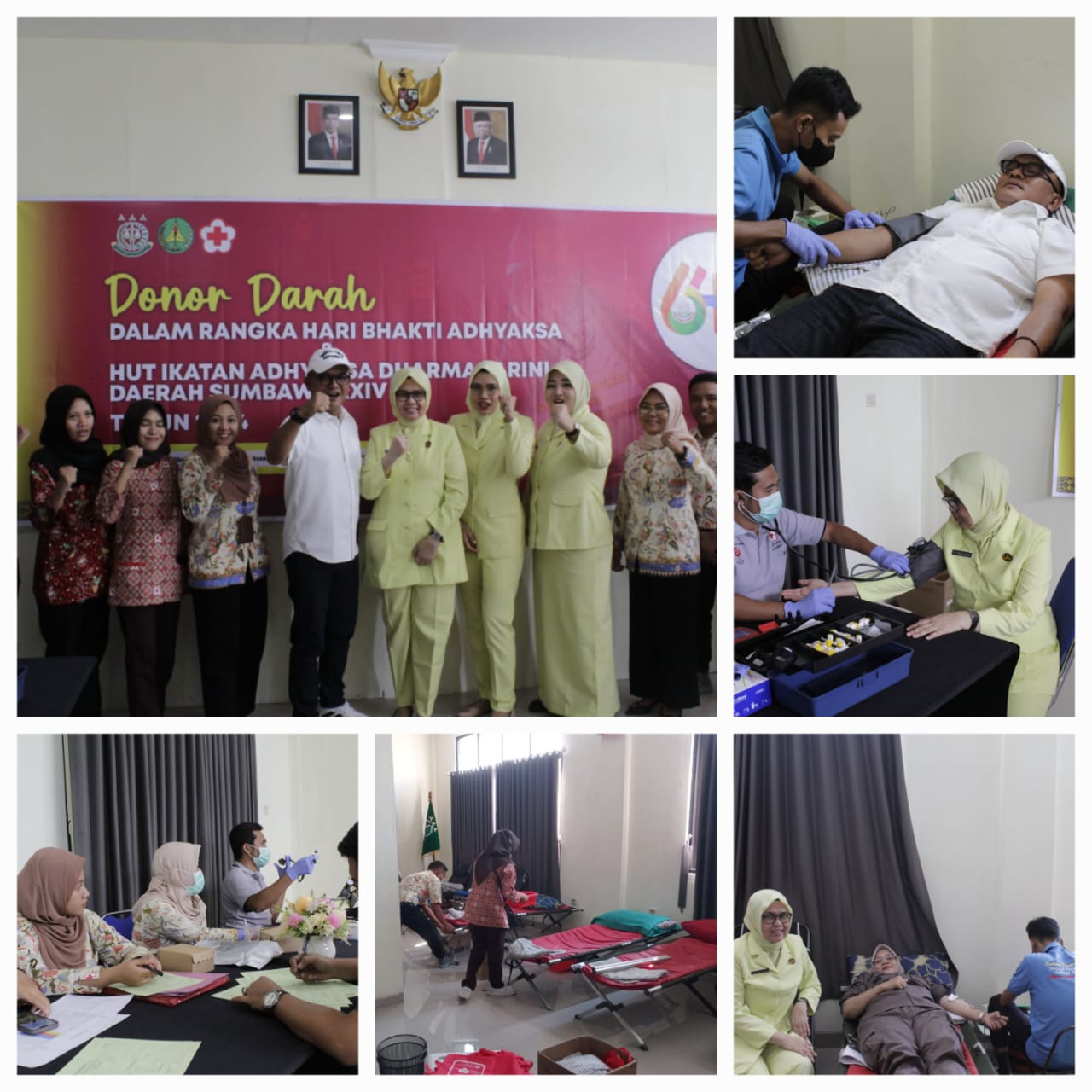 HBA 2024, Kejari Sumbawa Gelar Donor Darah