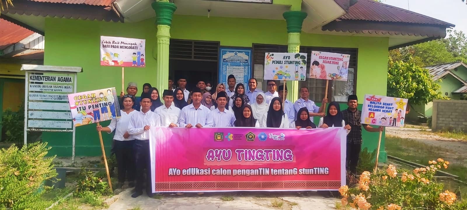 Kecamatan Wampu Launching Program Pencegahan Stanting